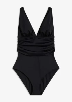 Maillot 1 pièce à encolure V