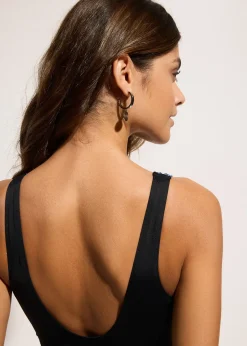 Maillot 1 pièce à larges bretelles