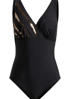 Maillot 1 pièce à sequins