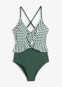 Maillot 1 pièce à volants