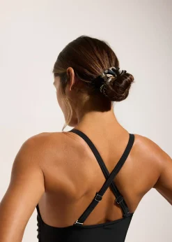 Maillot 1 pièce asymétrique à bretelle amovible