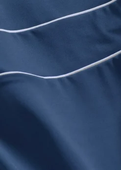 Maillot 1 pièce avec coutures décoratives