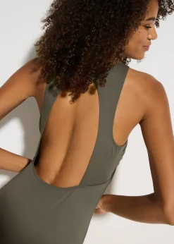 Maillot 1 pièce avec dos échancré