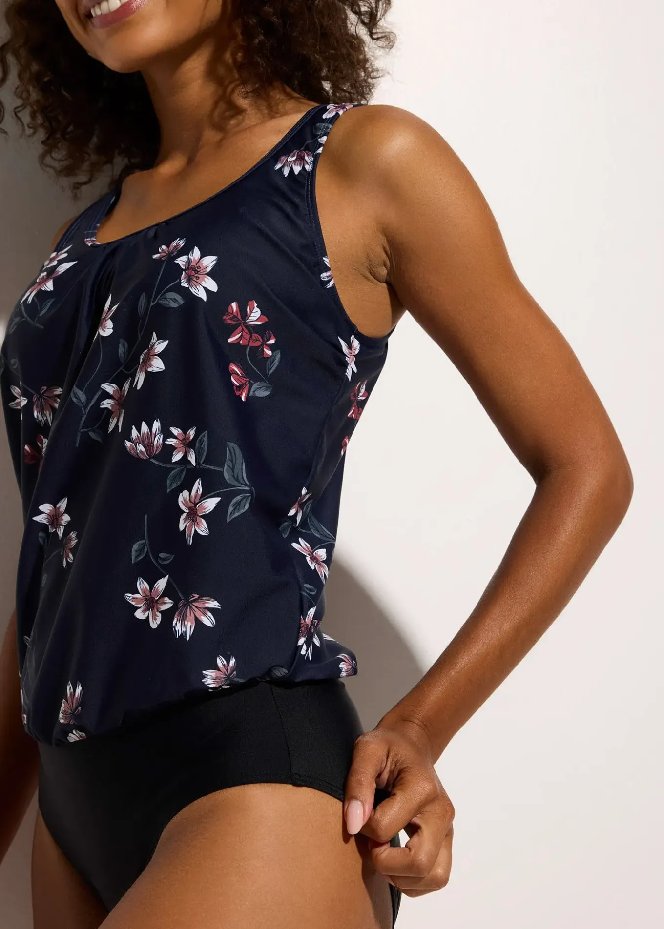 Maillot 1 pièce avec haut forme ballon