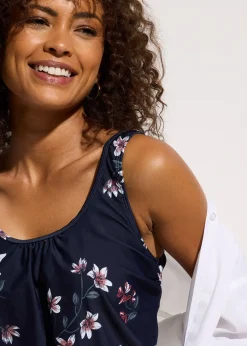 Maillot 1 pièce avec haut forme ballon