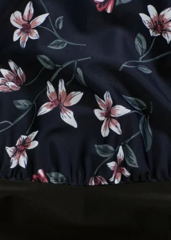 Maillot 1 pièce avec haut forme ballon