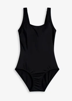 Maillot 1 pièce échancrure haute dans le dos