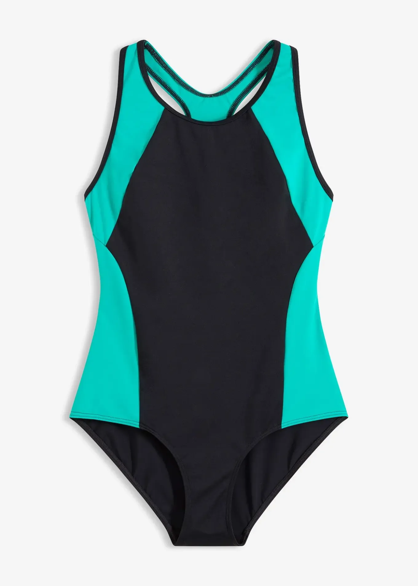 Maillot 1 pièce de natation séchage rapide, dos nageur
