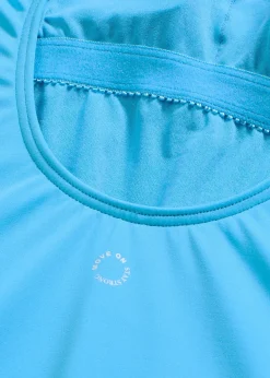 Maillot 1 pièce de sport à séchage rapide, dos nageur