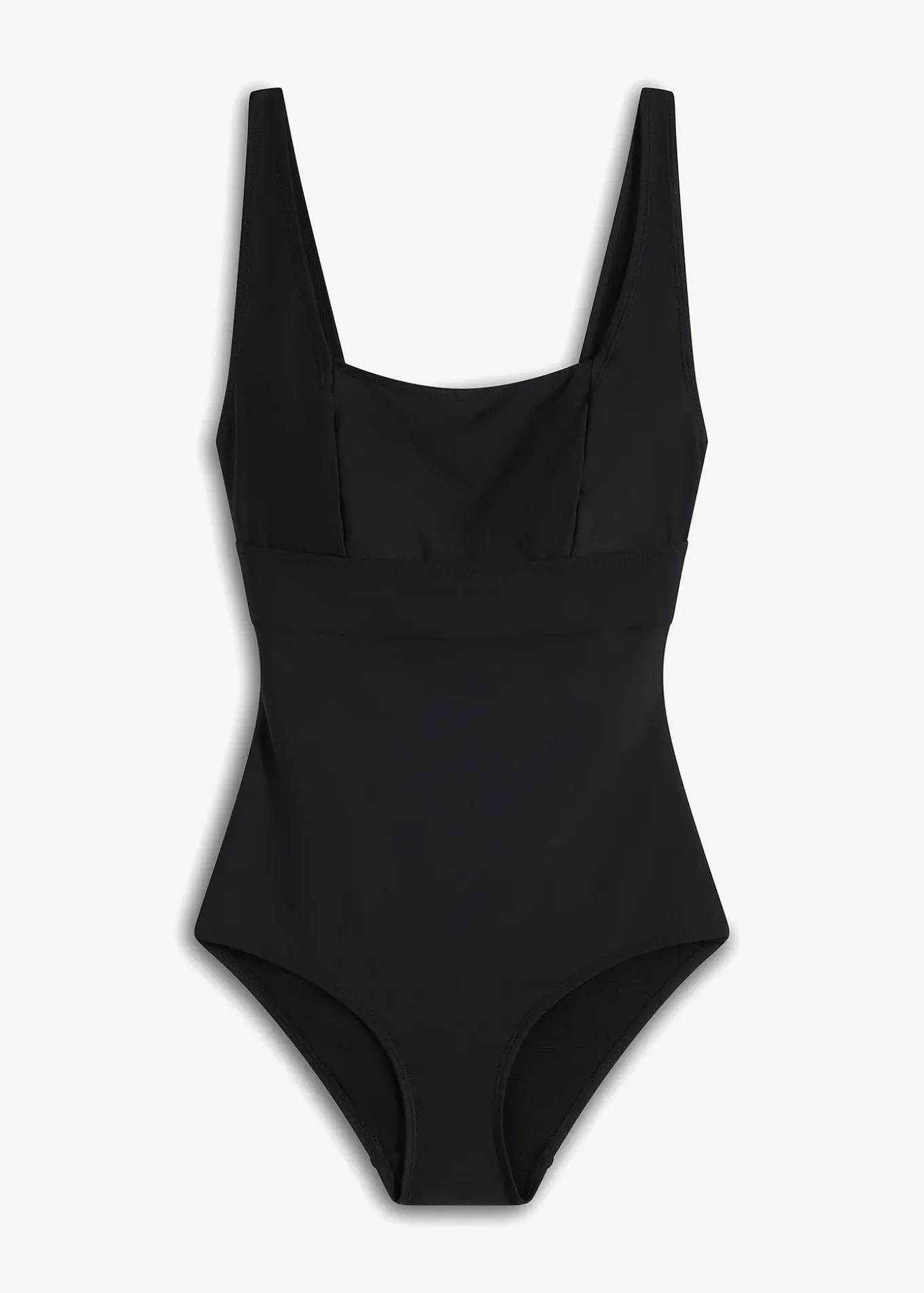 Maillot 1 pièce sculptant à encolure carrée, maintien modéré