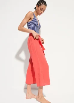 Maillot 1 pièce sculptant à décolleté plongeant, maintien modéré