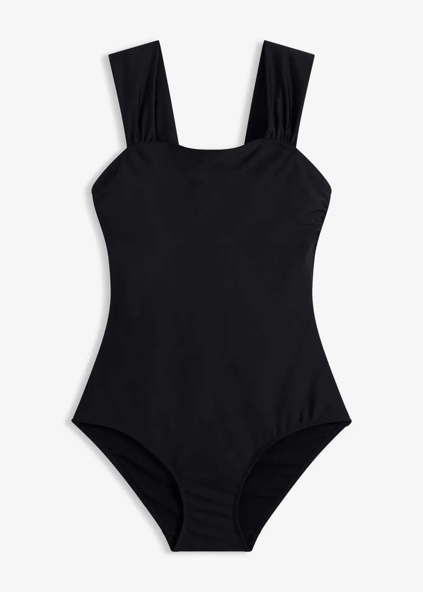 Maillot 1 pièce sculptant à bretelles larges, maintien modéré