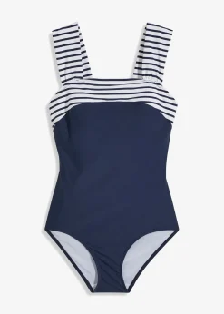 Maillot 1 pièce sculptant à bretelles larges, maintien modéré