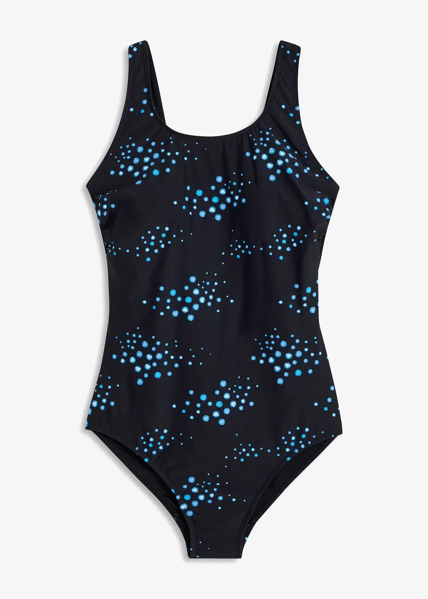 Maillot 1 pièce sculptant à larges bretelles, maintien léger