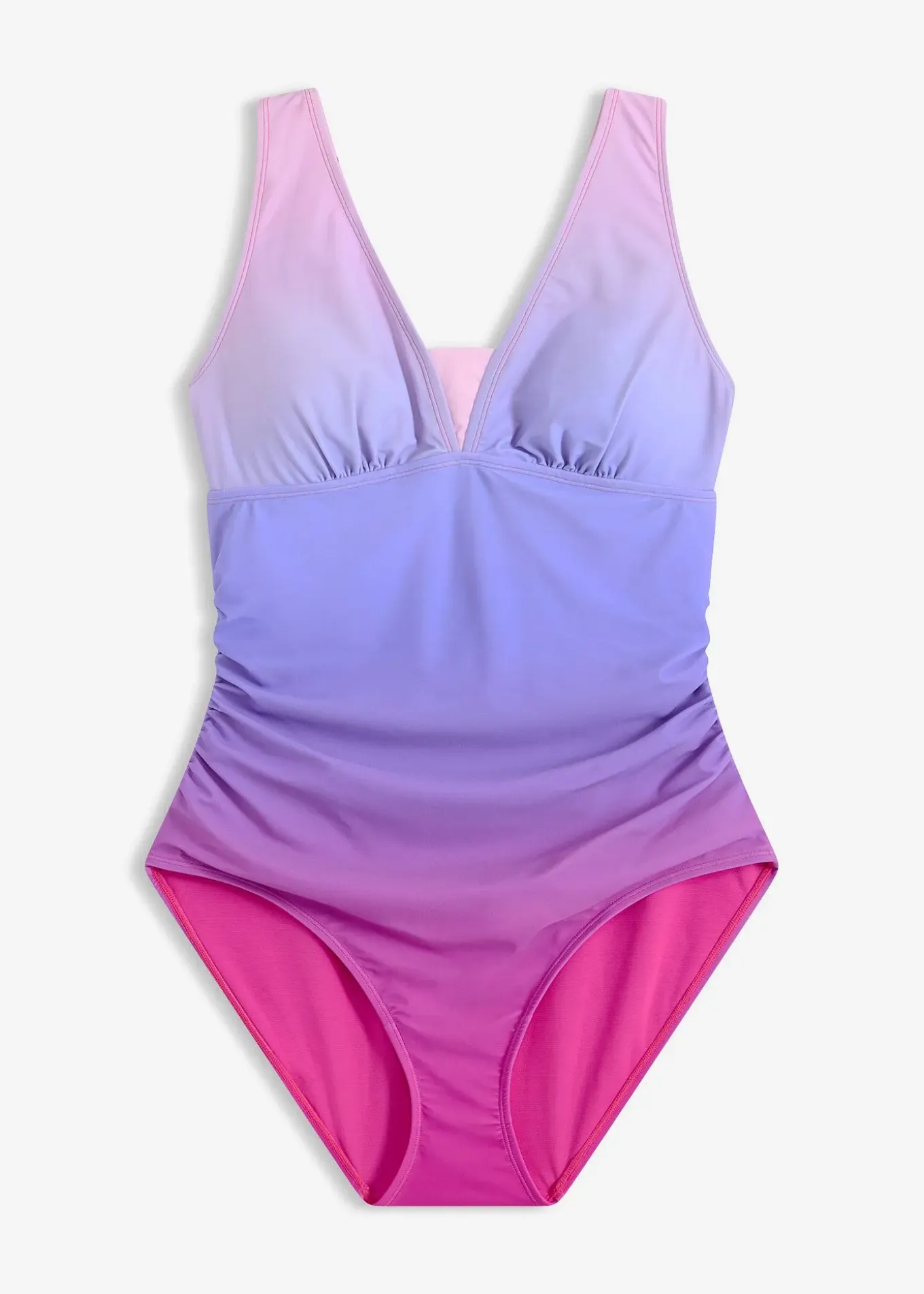 Maillot 1 pièce sculptant à fronces, maintien modéré