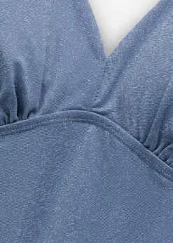 Maillot 1 pièce sculptant brillant, maintien léger