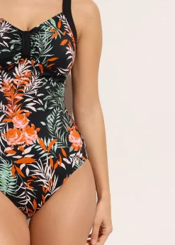 Maillot 1 pièce sculptant, maintien modéré