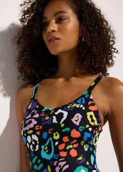 Maillot 1 pièce sculptant, maintien léger