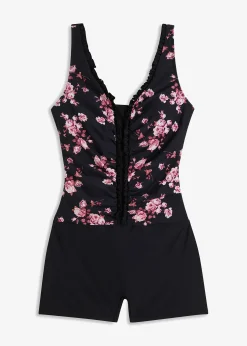 Maillot 1 pièce sculptant, maintien léger