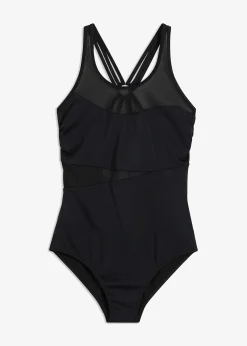 Maillot 1 pièce sculptant, maintien léger