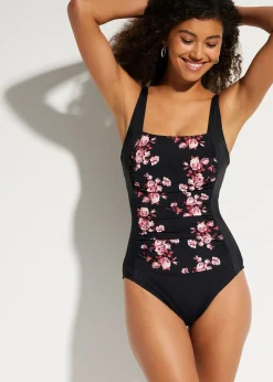 Maillot 1 pièce sculptant, maintien modéré