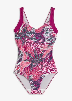 Maillot 1 pièce sculptant, maintien modéré