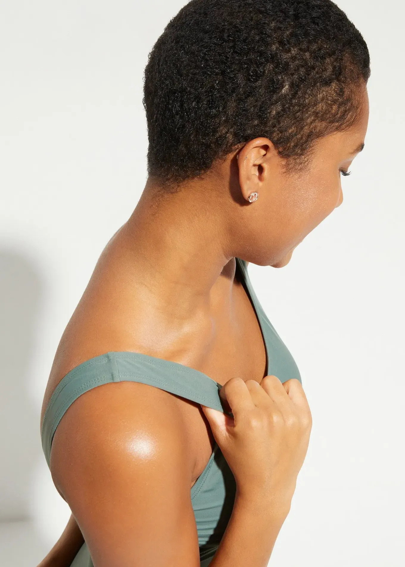 Maillot 1 pièce sculptant, maintien léger, avec plis décoratifs