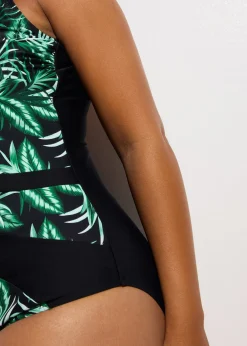 Maillot 1 pièce sculptant, maintien modéré