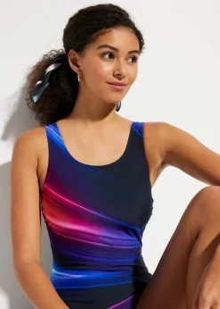 Maillot 1 pièce sculptant, maintien modéré