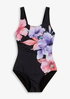 Maillot 1 pièce sculptant, maintien léger