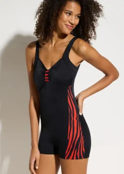 Maillot 1 pièce shorty de sport