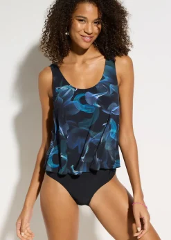 Maillot 1 pièce, style tankini