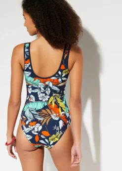 Maillot 1 pièce, zip devant