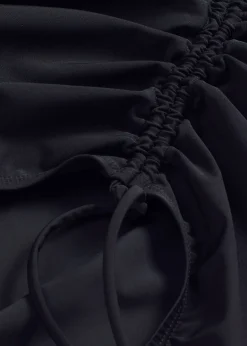 Maillot 1 pièce sculptant avec laçages, maintien léger