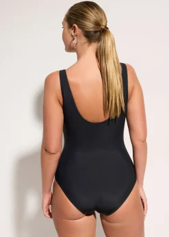 Maillot 1 pièce sculptant, maintien léger