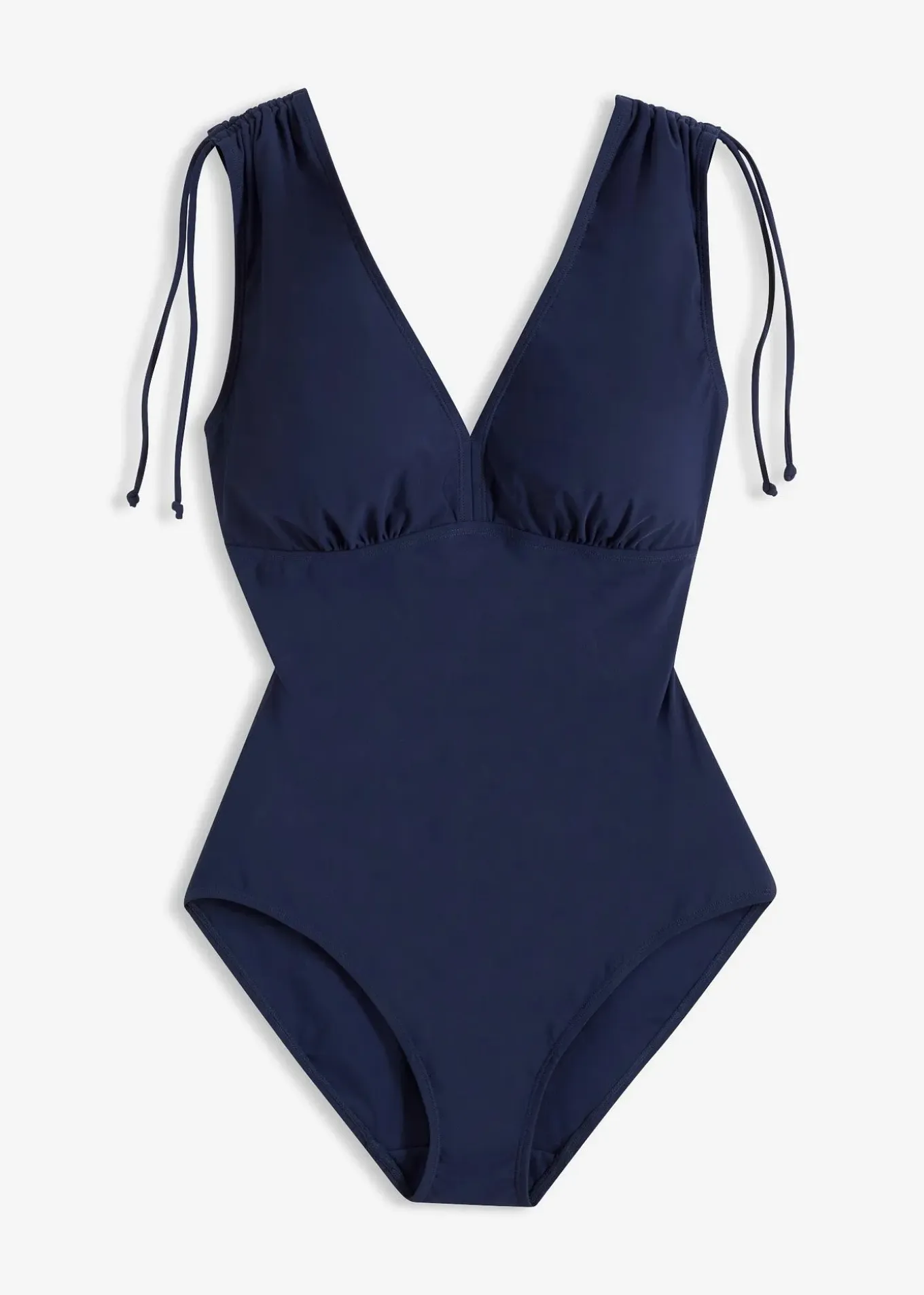 Maillot sculptant à larges bretelles, maintien léger