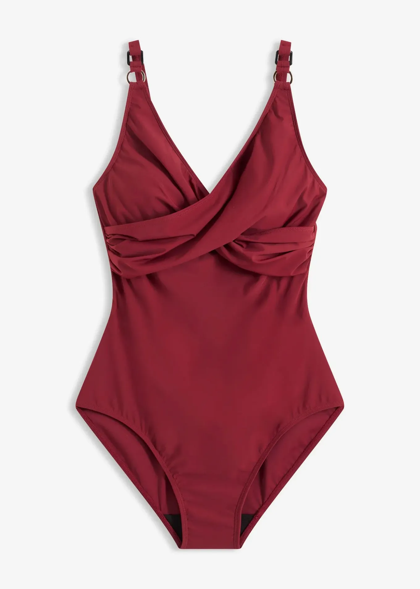 Maillot sculptant style croisé, maintien fort