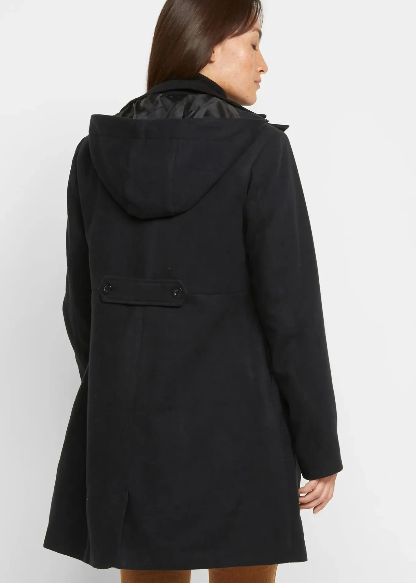 Manteau à capuche et pinces