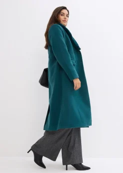 Manteau à col amovible