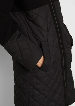 Manteau bi-matière