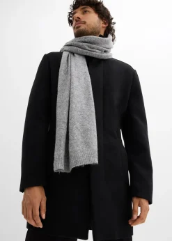 Manteau court aspect laine