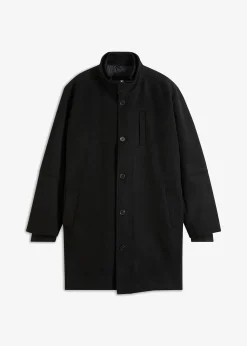 Manteau court avec empiècement coupe-vent