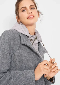 Manteau court d’hiver, style 2en1