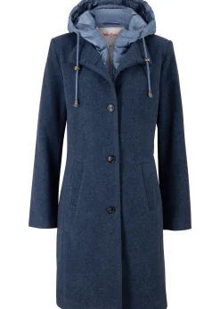 Manteau court d’hiver, style 2en1