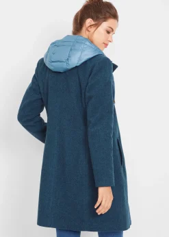 Manteau court d’hiver, style 2en1