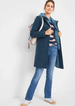 Manteau court d’hiver, style 2en1