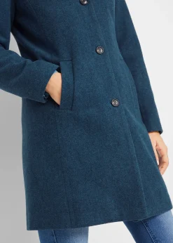 Manteau court d’hiver, style 2en1