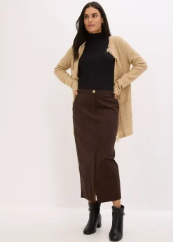 Manteau court en maille avec sequins et fil brillant