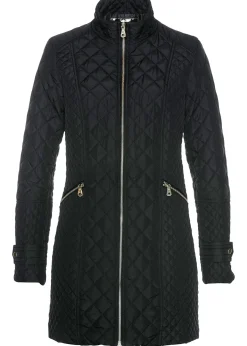 Manteau court matelassé