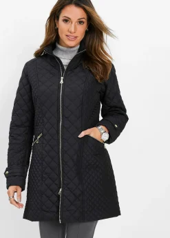 Manteau court matelassé